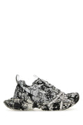 Balenciaga Women Printed Mesh And Rubber 3Xl Sneakers