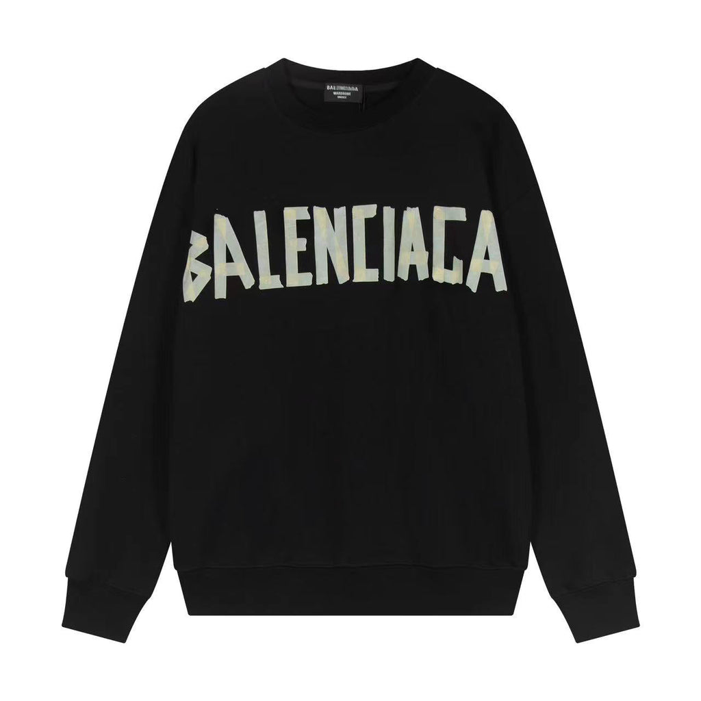 Balenciaga Men's Crew Neck Hoodie